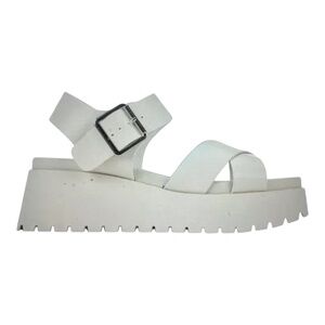 SODA Alyssa Sandals Color Bone (grayish cream) Size 7